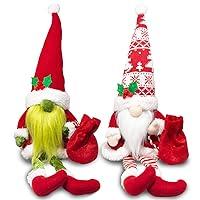 Algopix Similar Product 5 - BWFY Christmas Gnomes Decorations 2PC