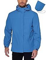 Algopix Similar Product 17 - COOFANDY Mens Waterproof Jacket Rain