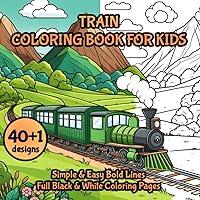 Algopix Similar Product 15 - Train Coloring Book for Kids 40