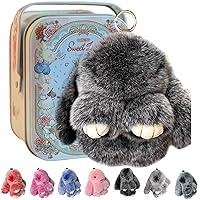 Algopix Similar Product 13 - Christmas Bunny Lulu Keychain Bunny