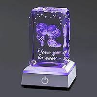 Algopix Similar Product 2 - hochance 3D Sweetheart Crystal