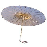 Algopix Similar Product 7 - AEAOA Plain Bamboo Cloth Parasol