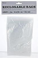 Algopix Similar Product 1 - Darice  Reclosable Clear Storage Bags