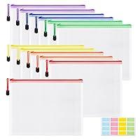 Algopix Similar Product 16 - EOOUT 12pcs A3 Mesh Zipper Pouch File