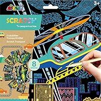 Algopix Similar Product 17 - Avenir - Scratch Art - Transportation