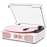 Algopix Similar Product 5 - Vinyl Record Player with Builtin