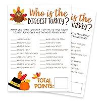 Algopix Similar Product 19 - Thanksgiving Party Icebreaker Card 