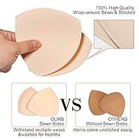 Ecoup 500-1400g A-D Cup Teardrop Silicone Breast Forms Fake Boobs