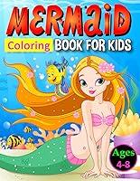 Algopix Similar Product 12 - Mermaid Coloring Book for Kids Mermaid