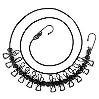 Algopix Similar Product 7 - HAWATOUR Travel Clothesline Portable