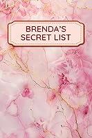 Algopix Similar Product 19 - Brendas Secret List Secure Journal