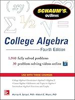 Algopix Similar Product 7 - Schaums Outline of College Algebra