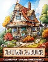 Algopix Similar Product 14 - Cottage Gardens Coloring Book