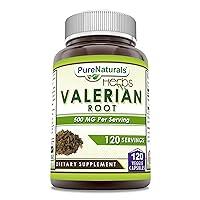 Algopix Similar Product 4 - Pure Naturals Valerian Root Supplement