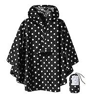 Algopix Similar Product 15 - SaphiRose Lightweight Kids Rain Poncho