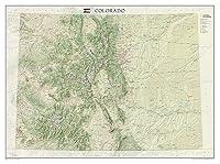 Algopix Similar Product 15 - National Geographic Colorado Wall Map 