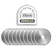 Algopix Similar Product 3 - SOMOLUX Rotary Cutter Blades 45mm 10