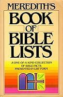 Algopix Similar Product 13 - Meredith's Book of Bible Lists