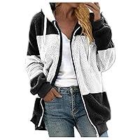 Algopix Similar Product 7 - Fuzzy Fleece Jacket For Women 2024