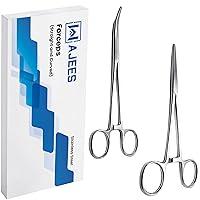 Algopix Similar Product 11 - WAJEES Fishing Forceps Curved and