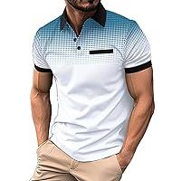 Algopix Similar Product 13 - Shirts for Men Summer Short Sleeve Polo