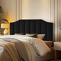 Algopix Similar Product 1 - Furpopup Velvet Upholstered Headboard