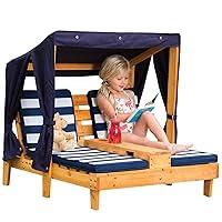 Algopix Similar Product 10 - KidKraft Wooden Outdoor Double Chaise