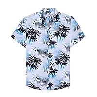 Algopix Similar Product 11 - Hawaiian Floral Shirt for Men All Over