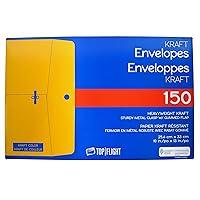 Algopix Similar Product 11 - Top Flight Kraft Box Quality Envelopes