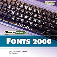 Algopix Similar Product 5 - Quickstart: Fonts 2000 [Download]