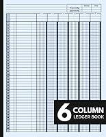 Algopix Similar Product 12 - Columnar Pad Ledger Book Accounting