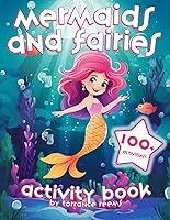 Algopix Similar Product 19 - Magical Mermaid and Fairy Activity Book