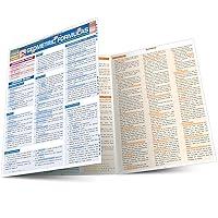 Algopix Similar Product 5 - Geometric Formulas QuickStudy Laminated