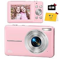 Algopix Similar Product 12 - Digital Camera FHD 1080P Digital