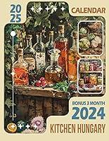 Algopix Similar Product 5 - Kitchen Hungary Calendar 2025 15 Month