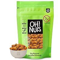 Algopix Similar Product 14 - Oh Nuts Dry Roasted Unsalted Almonds 
