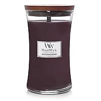 Algopix Similar Product 10 - Woodwick Candle Large Spiced BlackBerry