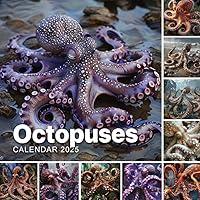 Algopix Similar Product 14 - Octopuses Calendar 2025 365 Days of