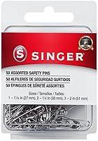 Algopix Similar Product 10 - SINGER Safety Pins 50 Count Size 13