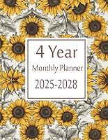 Algopix Similar Product 12 - 4 Year Monthly Planner 20252028 4