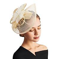 Algopix Similar Product 3 - DRESHOW Fascinator Hat Cocktail Tea