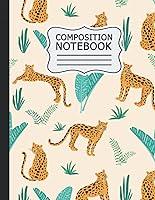 Algopix Similar Product 13 - Leopard Composition Notebook Leopard