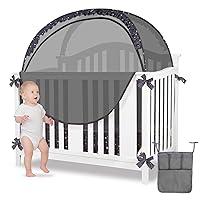 Algopix Similar Product 19 - ZXPLO Baby Safety Crib Tent Infant Pop