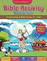 Algopix Similar Product 12 - Bible Activity Book for Kids Christian