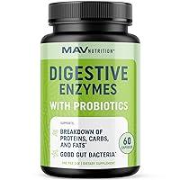Algopix Similar Product 11 - Digestive Enzymes with Probiotics 