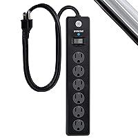 Algopix Similar Product 11 - GE 6Outlet Surge Protector 3 Ft