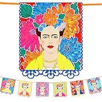 Algopix Similar Product 2 - Reusable Frida Kahlo Print Garland