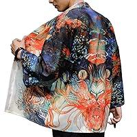 Algopix Similar Product 6 - Ambcol Mens Japanese Haori Jacket