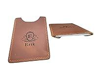 Algopix Similar Product 8 - Minimalist Leather Wallet Credit Card