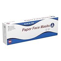 Algopix Similar Product 13 - Dynarex Disposable Paper Mask with